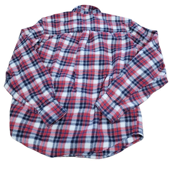 Woolrich Men's Plaid Flannel Button Down Size Small - Picture 2 of 5